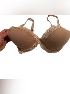 Natori Nude Lace-Edge T-Shirt Bra